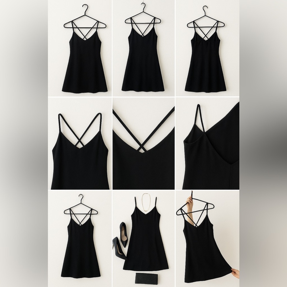 Elegant Black Women's Dress
